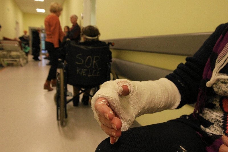 W czasie świąt szpitalne oddziały ratunkowe przeżywają oblężenie.