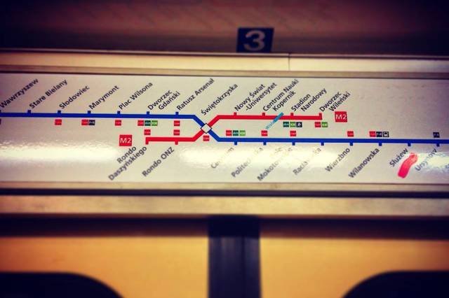 Nowe schematy w metrze warszawskim