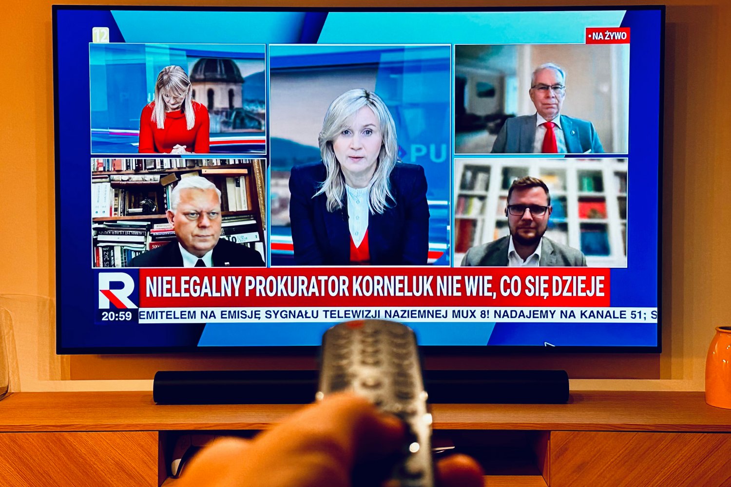 Przez cały dzień TV Republika żyła sprawą Romanowskiego.