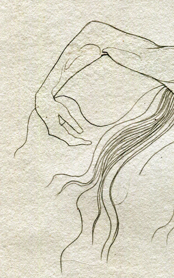 Fragment szkicu "WODY".