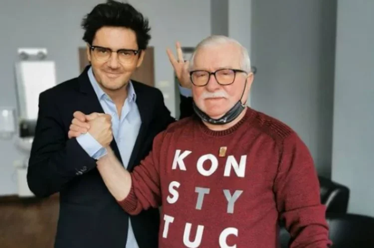 Gościem w programie Kuby Wojewódzkiego 11 maja był Lech Wałęsa.