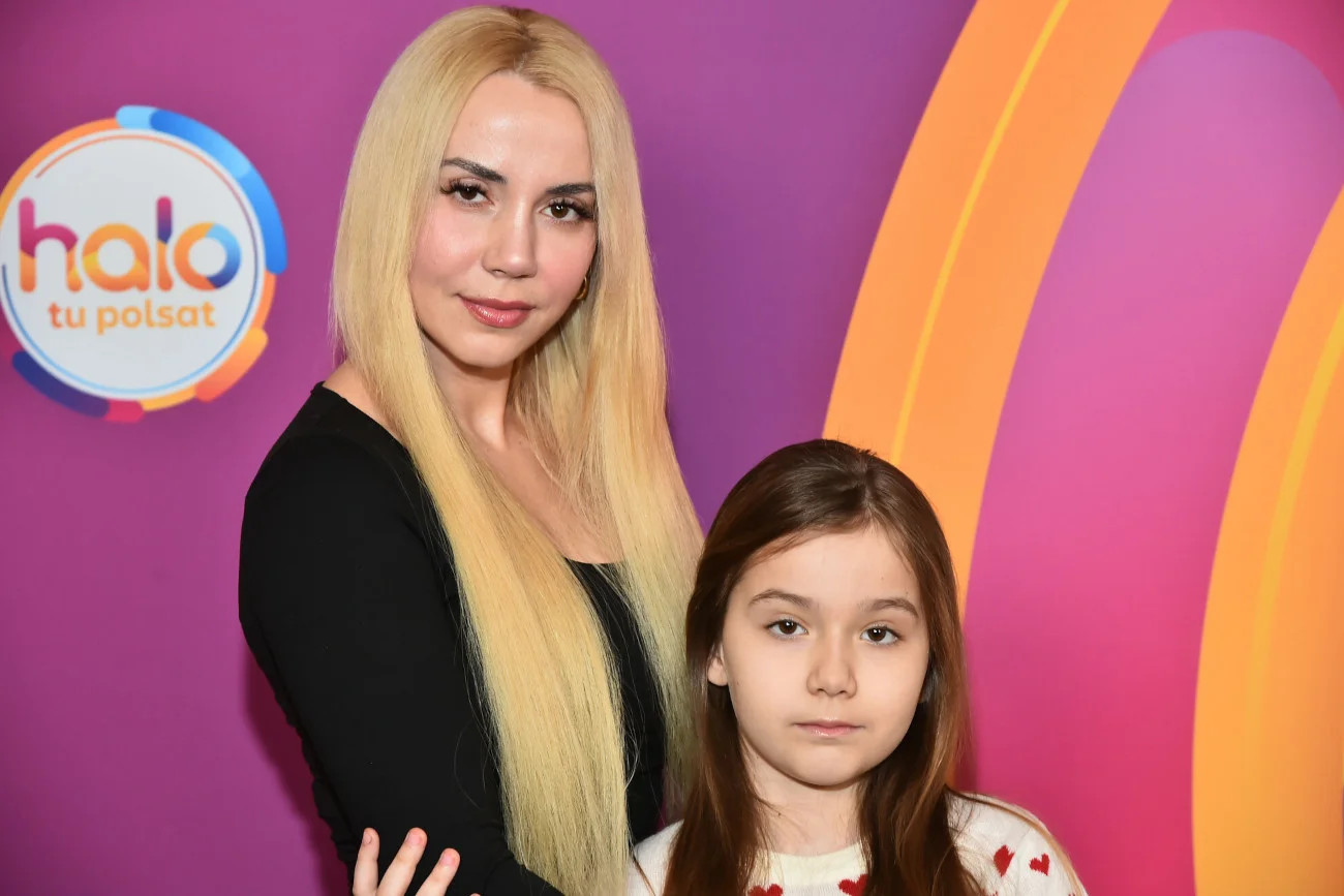 Schreiber z córką w Polsacie. Marianna Schreiber zabrała córkę do "Halo tu Polsat".
