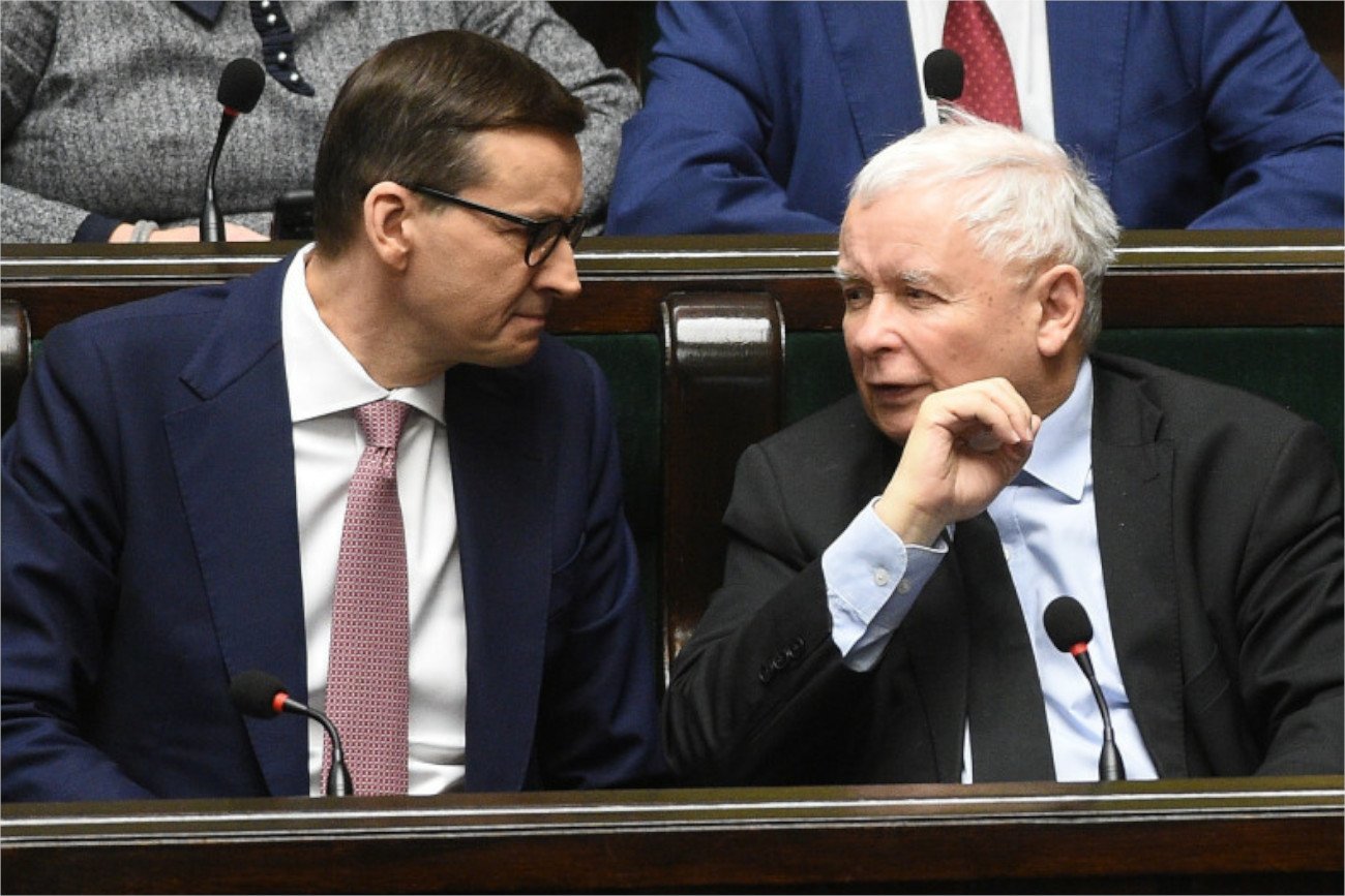 Mateusz Morawiecki i Jarosław Kaczyński
