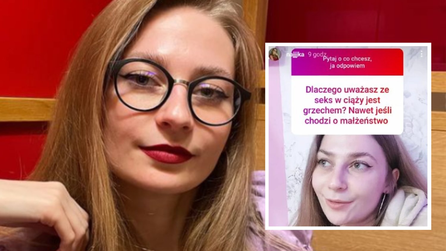 Katoinfluencerka wywołała burzę. Stwierdziła, że seks w ciąży to grzech