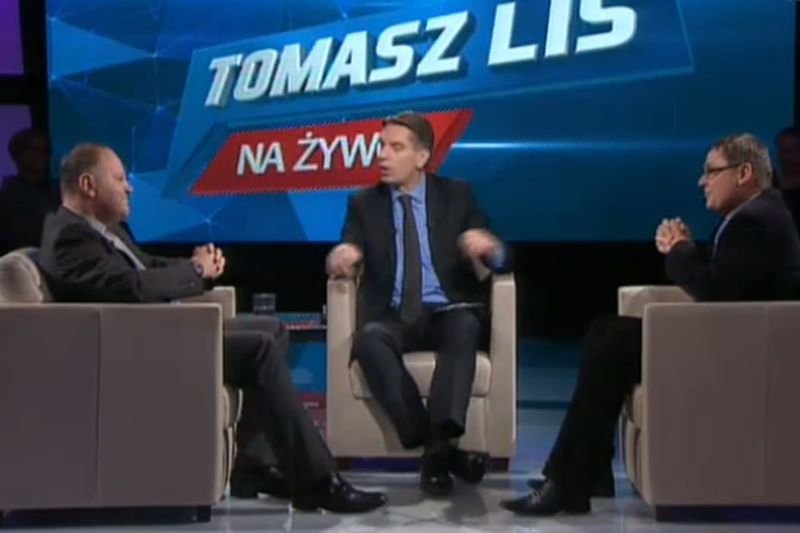 Ks. Kazimierz Sowa i Tomasz Terlikowski dyskutowali w programie "Tomasz Lis na żywo" m.in. na temat celibatu księży.