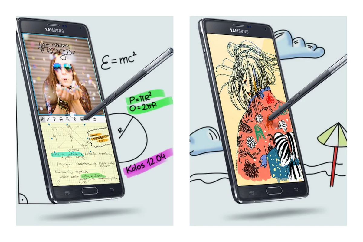GALAXY Note4 - smartfon dla kreatywnych. Ma świetny aparat, notatnik i dyktafon, który pozwalają łapać każdą piękną chwilę, czy notować inspiracje.