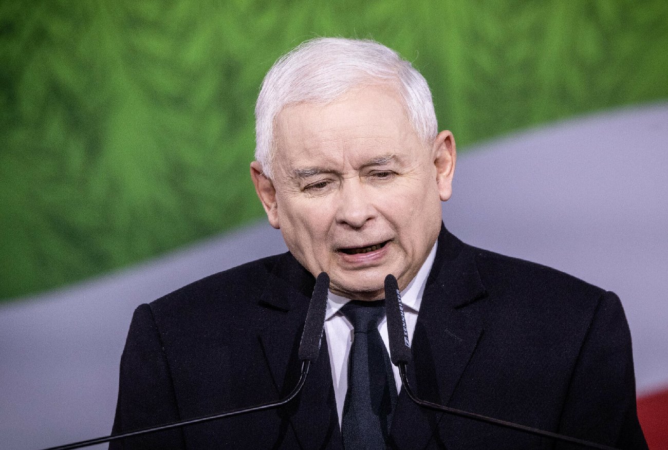 Jarosław Kaczyński o wojnie w Ukrainie. Mówi o "maskirówce".