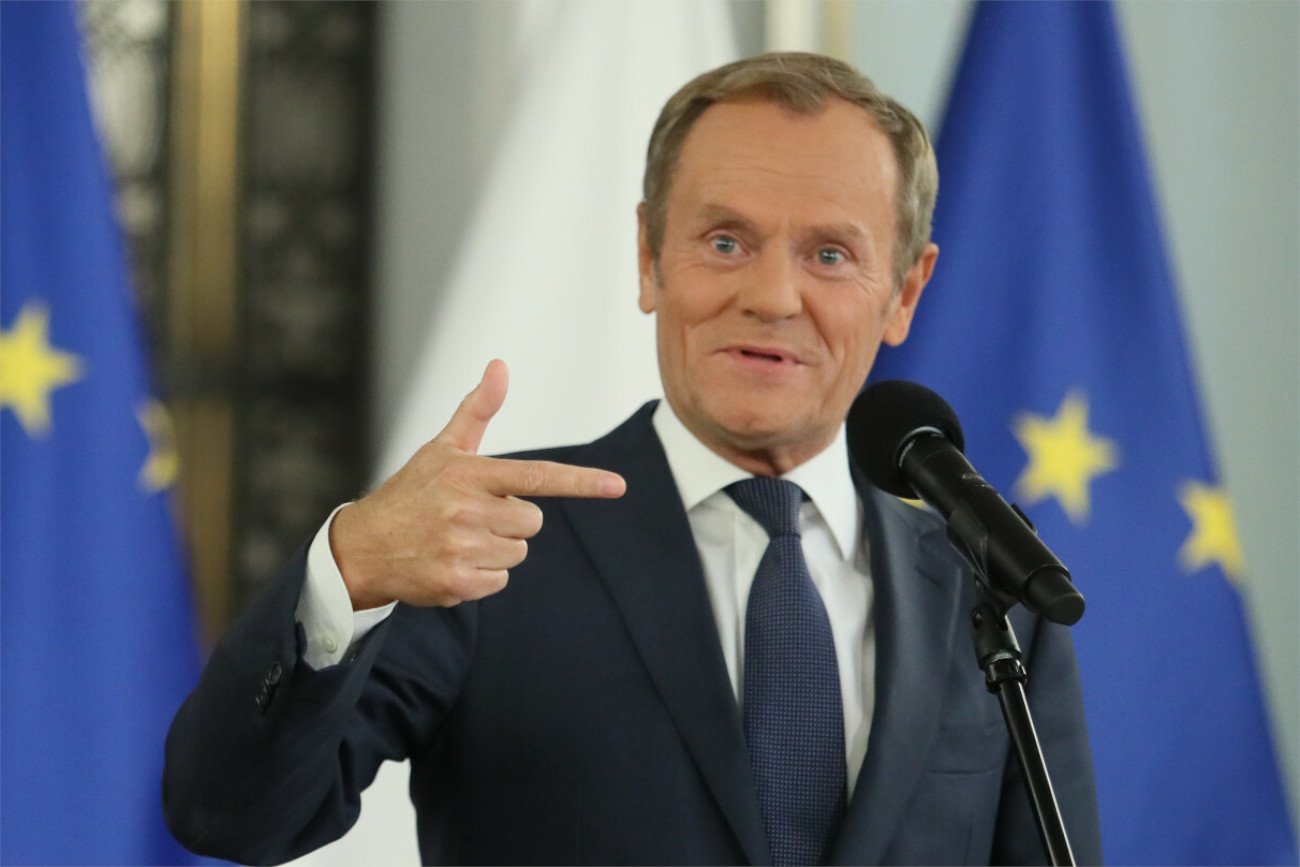 Donald Tusk ma powody do zadowolenia.