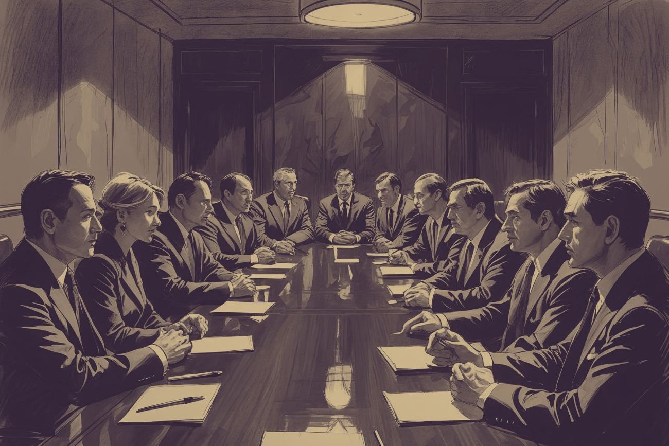 Zarezerwowali cały hotel na tajny zjazd, teren obstawiła policja. "Ta grupa rządzi światem"