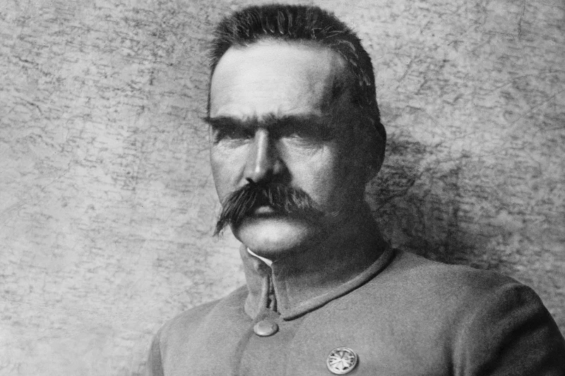 Józef Piłsudski - symbol polskiej niepodległości.