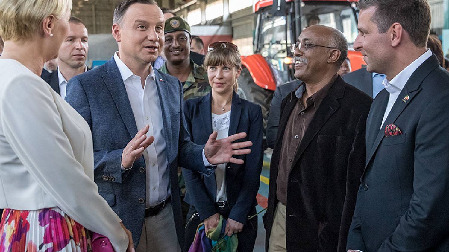 Prezydenta Andrzej Duda i pierwsza dama Agata Kornhauser-Duda bawią z wizytą w Etiopii.