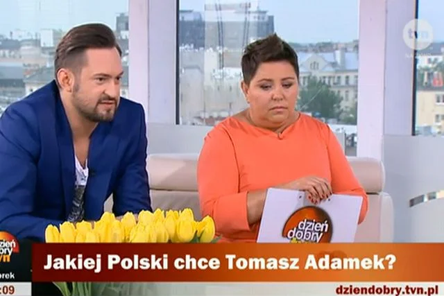Tomasz Adamek w Dzień Dobry TVN