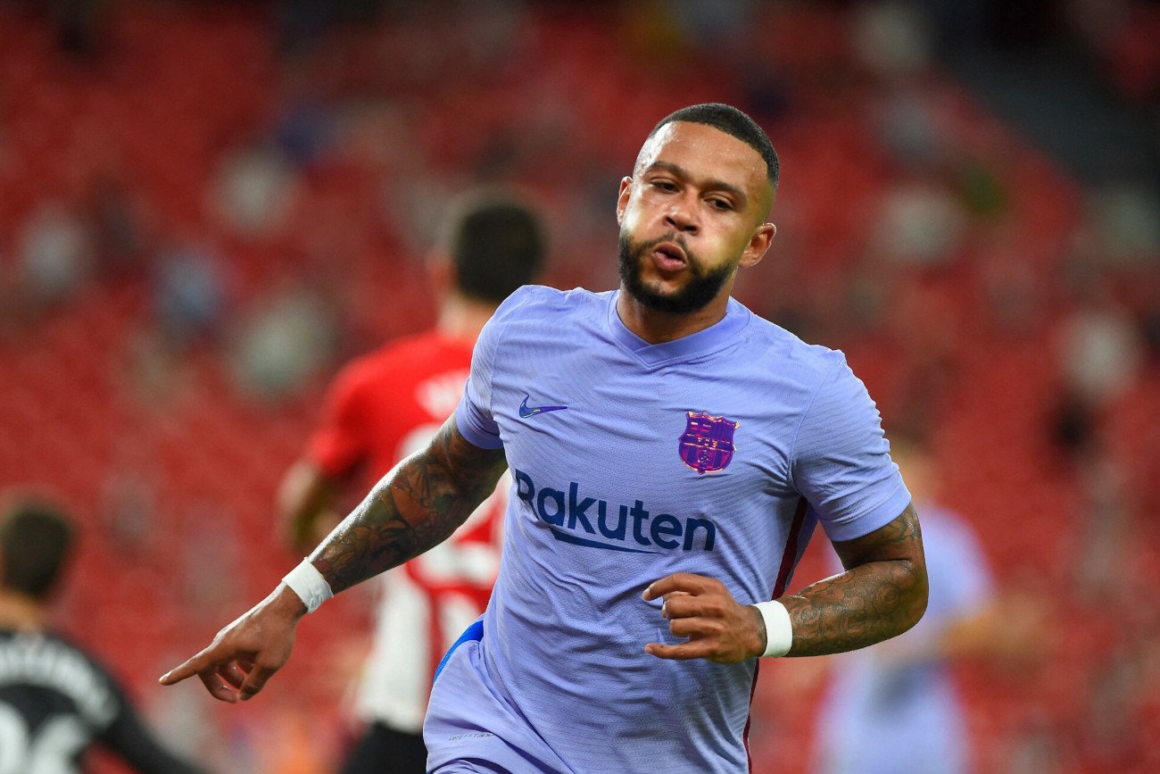 Memphis Depay strzelił pierwszą bramkę w oficjalnym meczu dla Barcelony