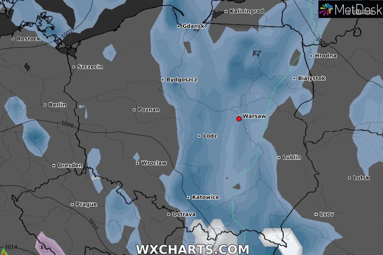 Czekają nas przymrozki i opady śniegu.