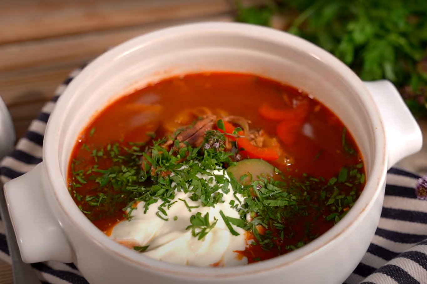 Posmakuj Polski: zupa cygańska, przepis zypa cygańska