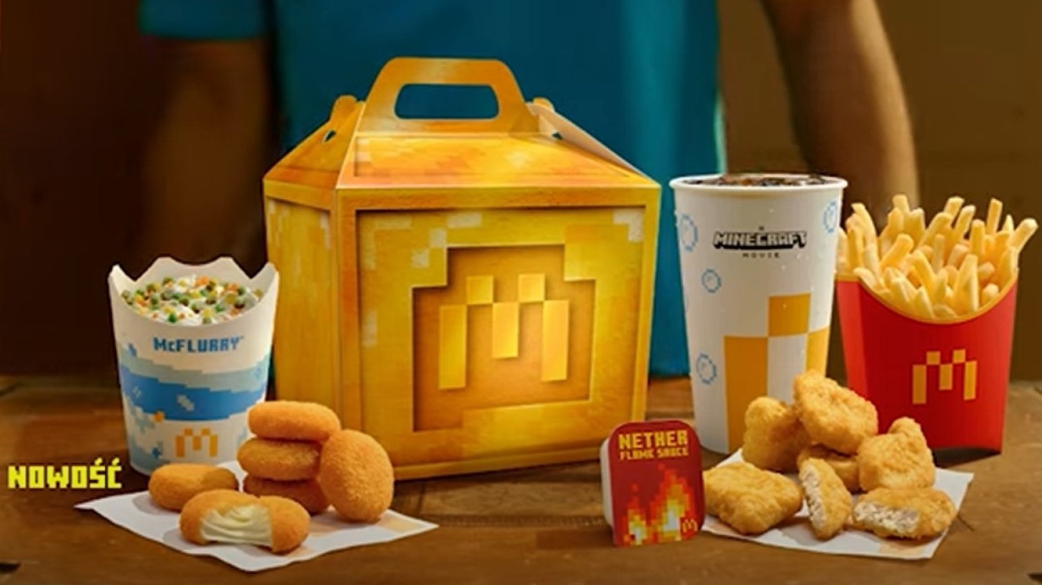 Cena zestawu Minecraft w McDonald's. Jakie są zabawki?