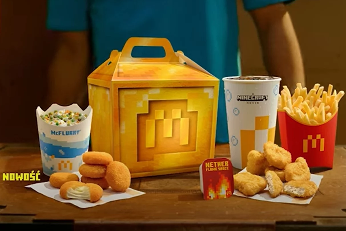 Cena zestawu Minecraft w McDonald's. Jakie są zabawki?
