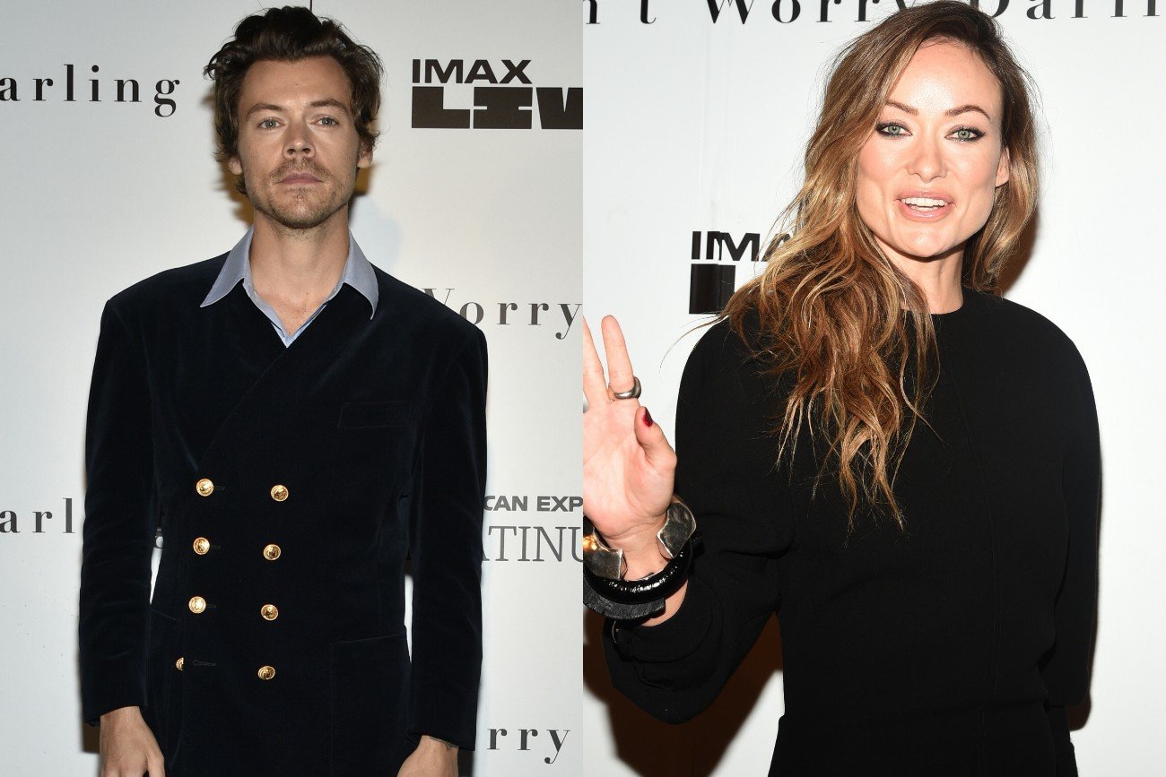 Olivia Wilde i Harry Styles pozują razem. Parę jednak coś łączy