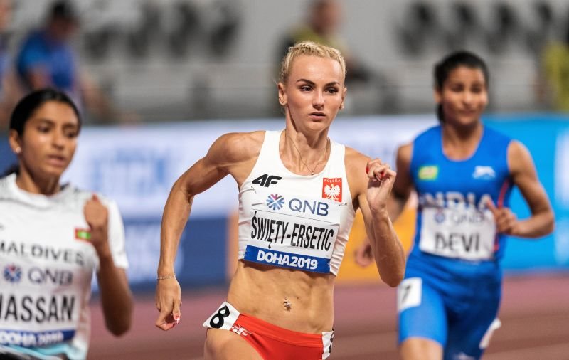 Justyny Święty-Ersetic wywalczyła srebrny medal dla Polski podczas halowych ME w Toruniu