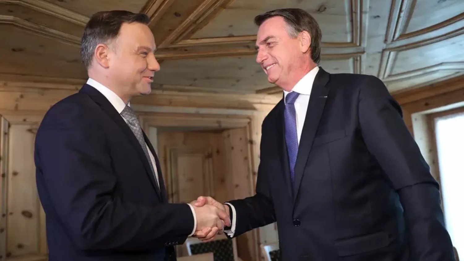 Spotkanie Andrzeja Dudy z Jairem Bolsonaro. Spotkanie Andrzeja Dudy z Jairem Bolsonaro.