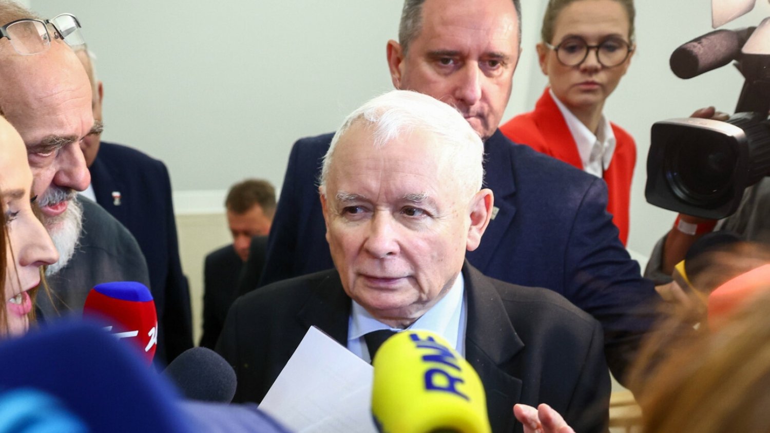 Kaczyński ma prywatną ochronę w Sejmie. Nie chciał o niej rozmawiać.