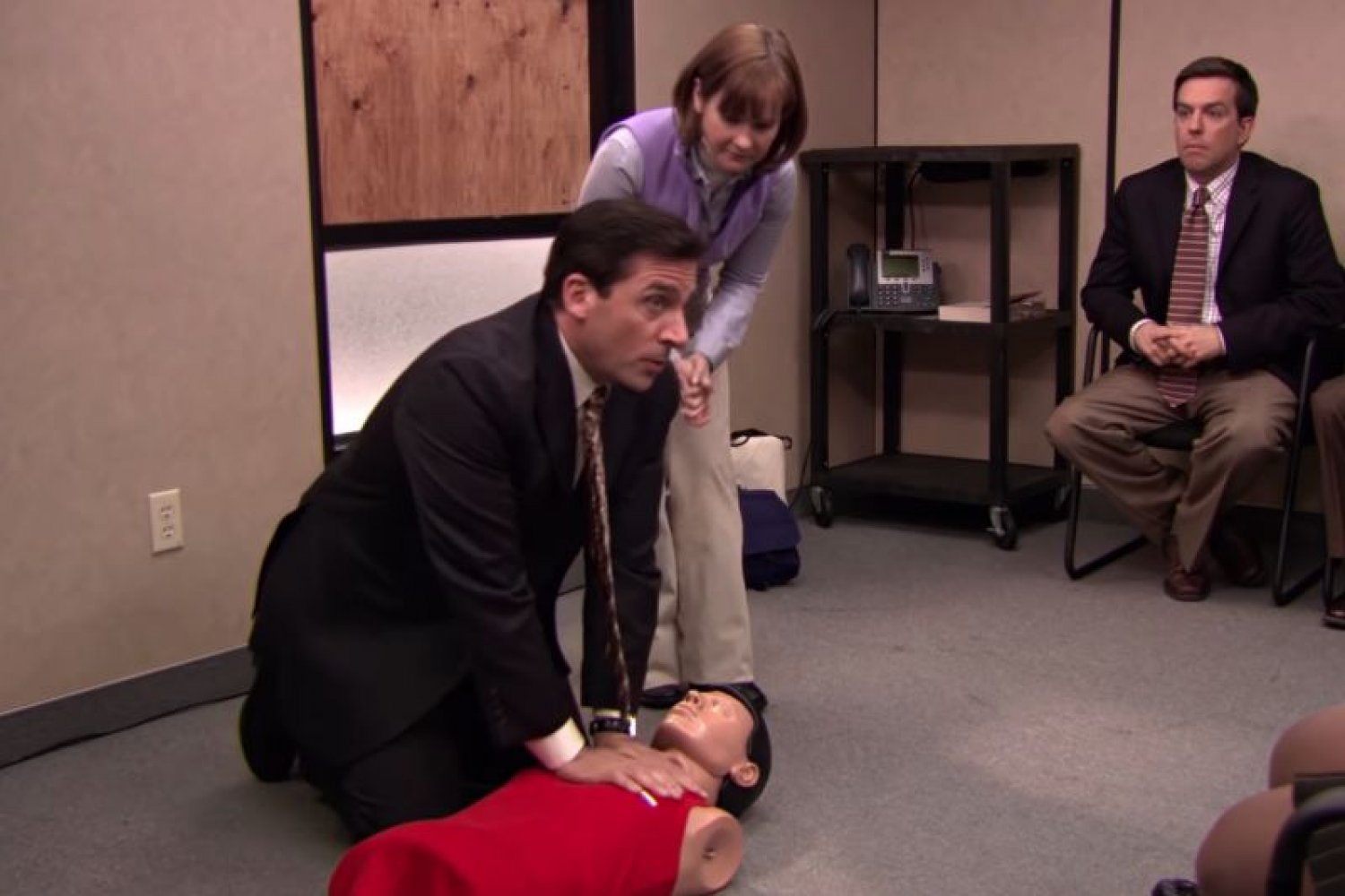 Amerykanin uratował człowieka dzięki serialowi "The Office", z którego nauczył się, jak wykonać reanimację.