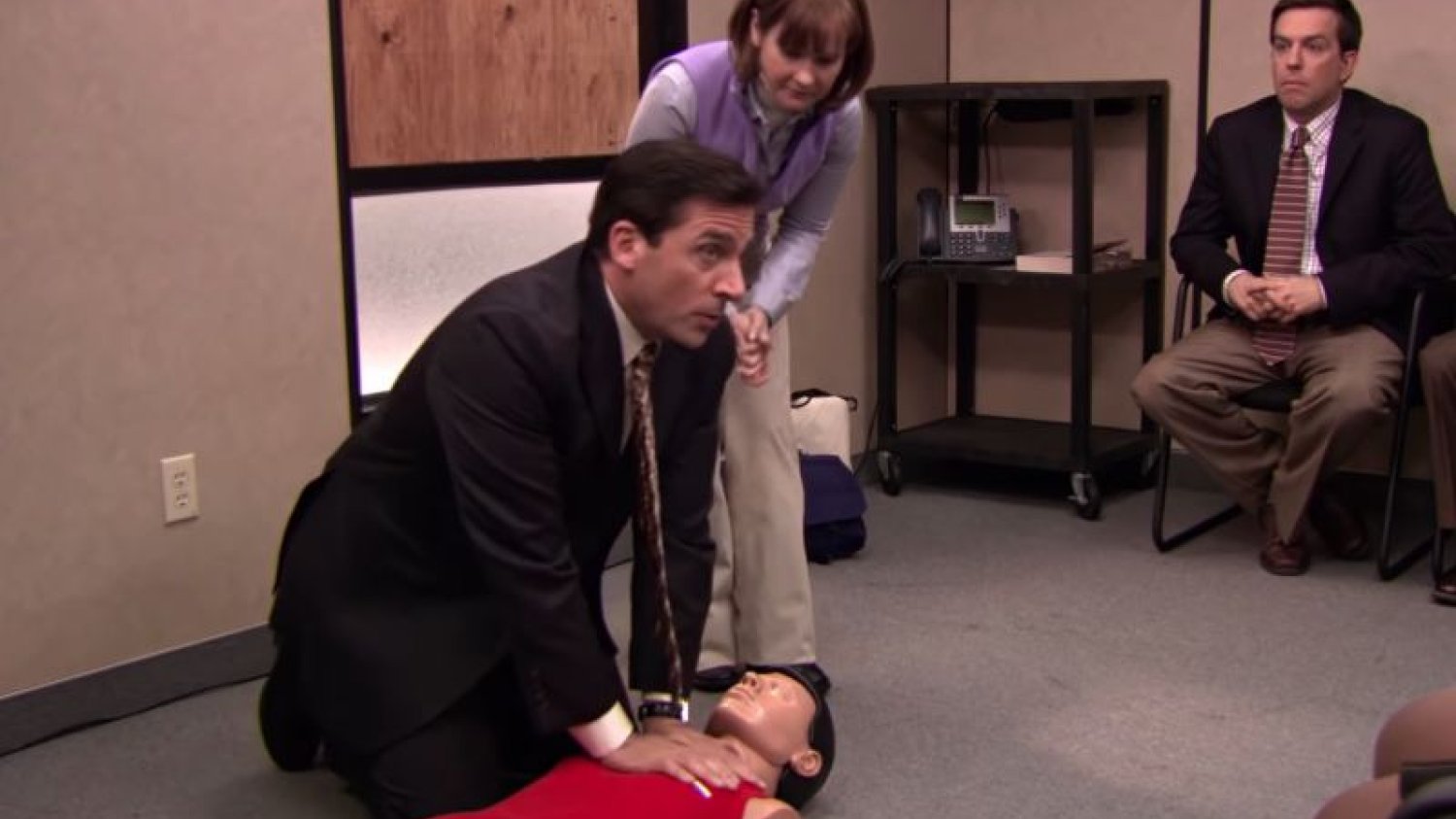 Amerykanin uratował człowieka dzięki serialowi "The Office", z którego nauczył się, jak wykonać reanimację.