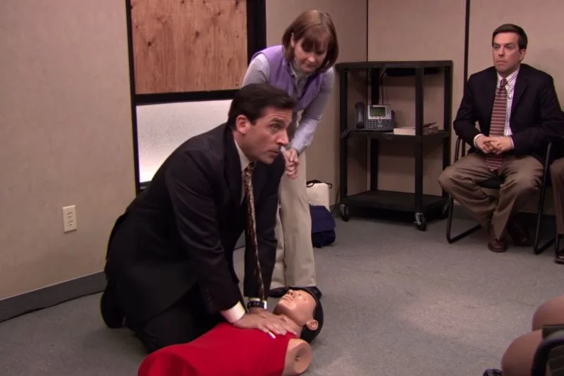 Amerykanin uratował człowieka dzięki serialowi "The Office", z którego nauczył się, jak wykonać reanimację.