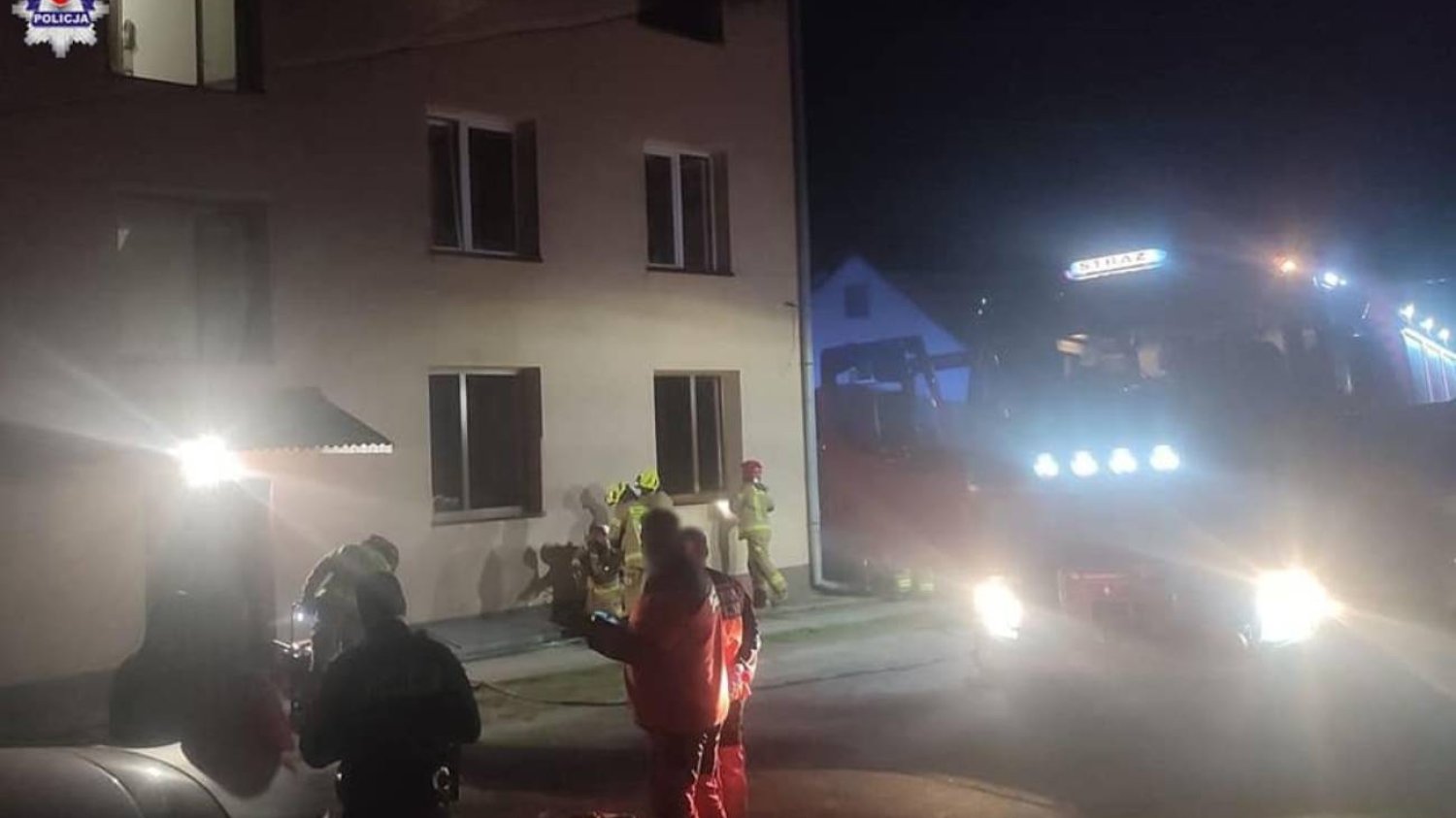 Tarnawatka Tartak. Palił się dom, znaleziono 72-latkę
