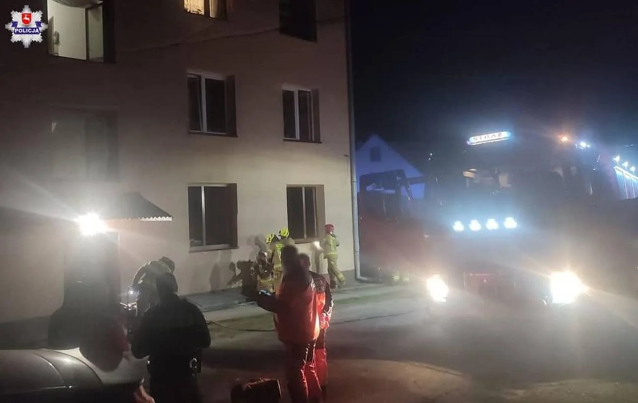 Tarnawatka Tartak. Palił się dom, znaleziono 72-latkę