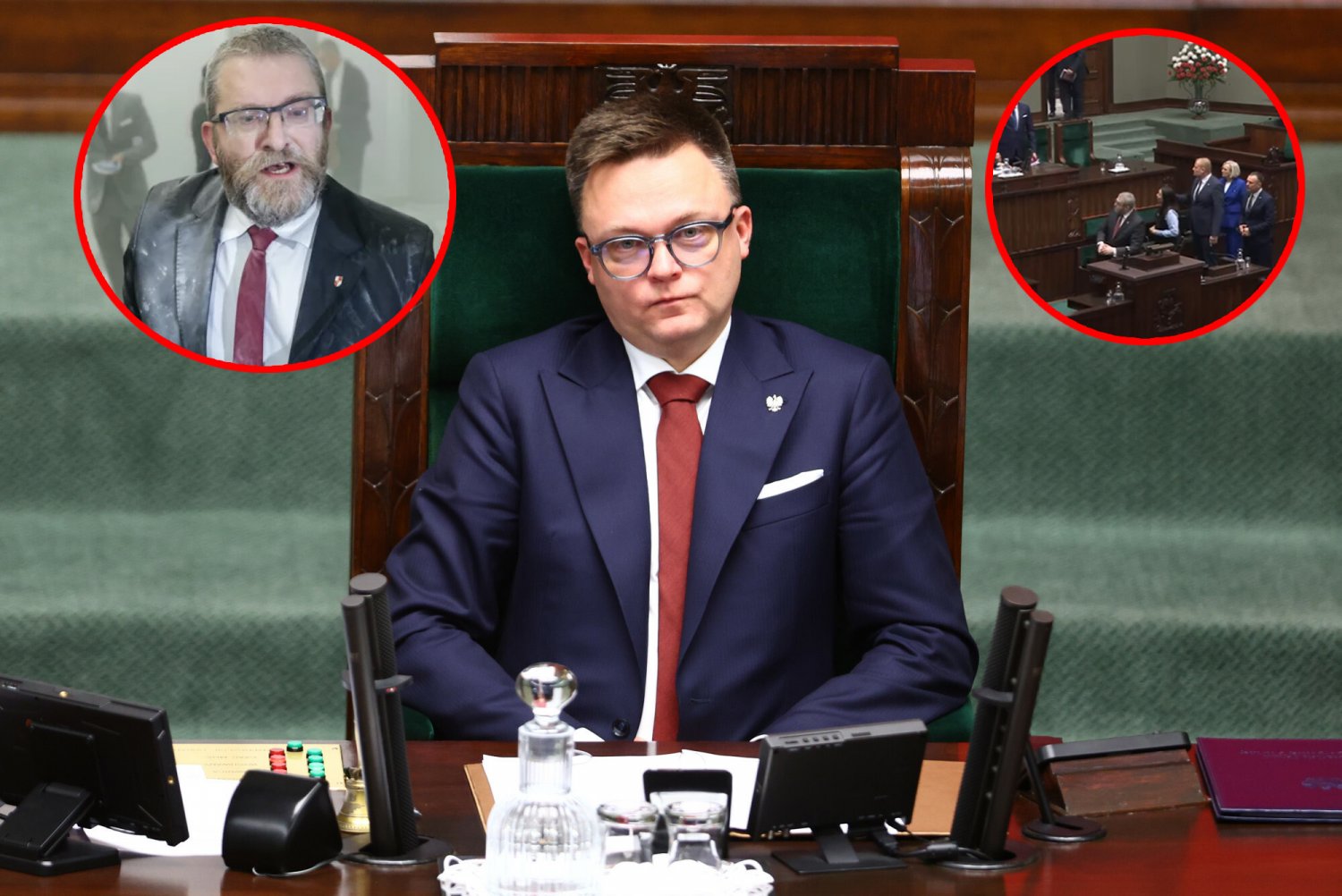 Szymon Hołownia spodziewał się dzisiaj zapewne wielu rzeczy, ale nie tego, co zrobił Grzegorz Braun.