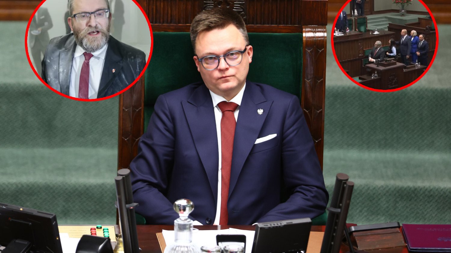 Szymon Hołownia spodziewał się dzisiaj zapewne wielu rzeczy, ale nie tego, co zrobił Grzegorz Braun.
