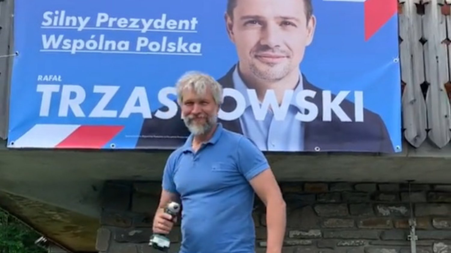 Michał Żebrowski popiera kandydaturę Rafała Trzaskowskiego