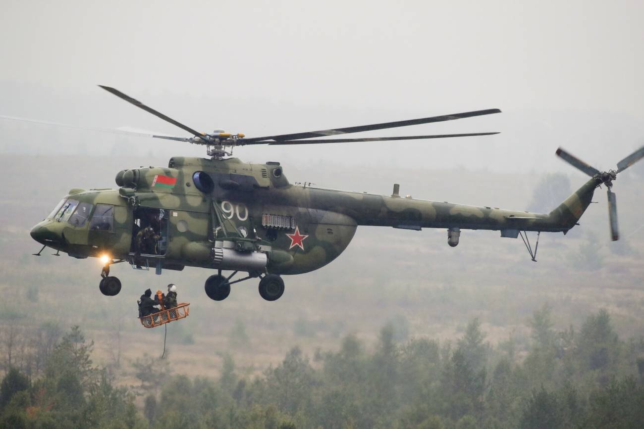 Śmigłowiec armii białoruskiej