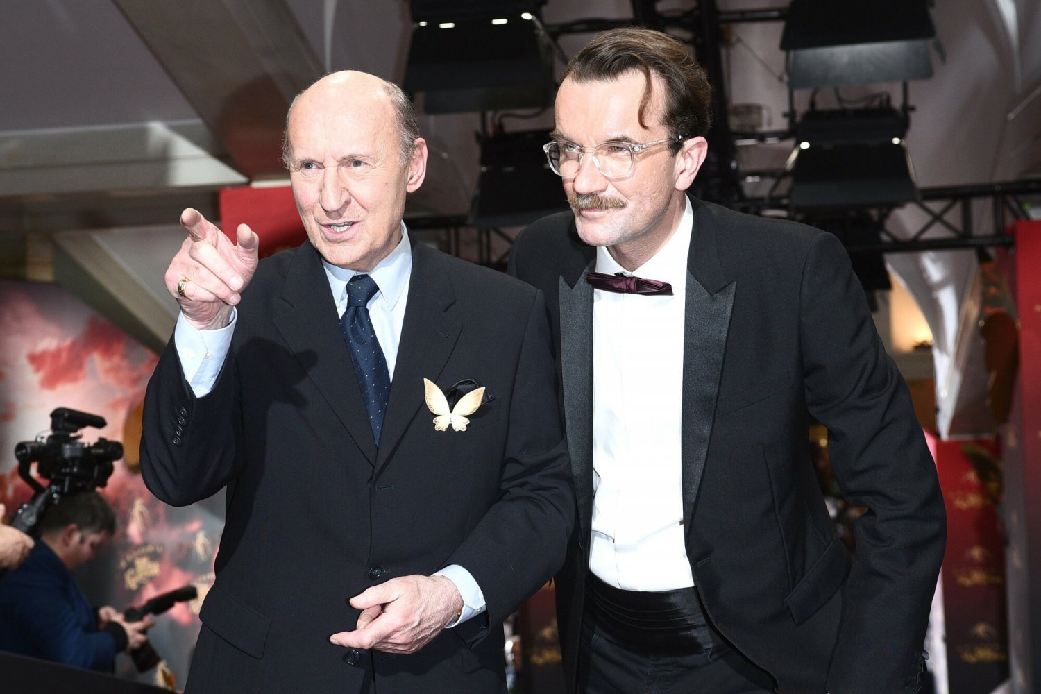 Kot i Fronczewski spotkali się na premierze filmu.