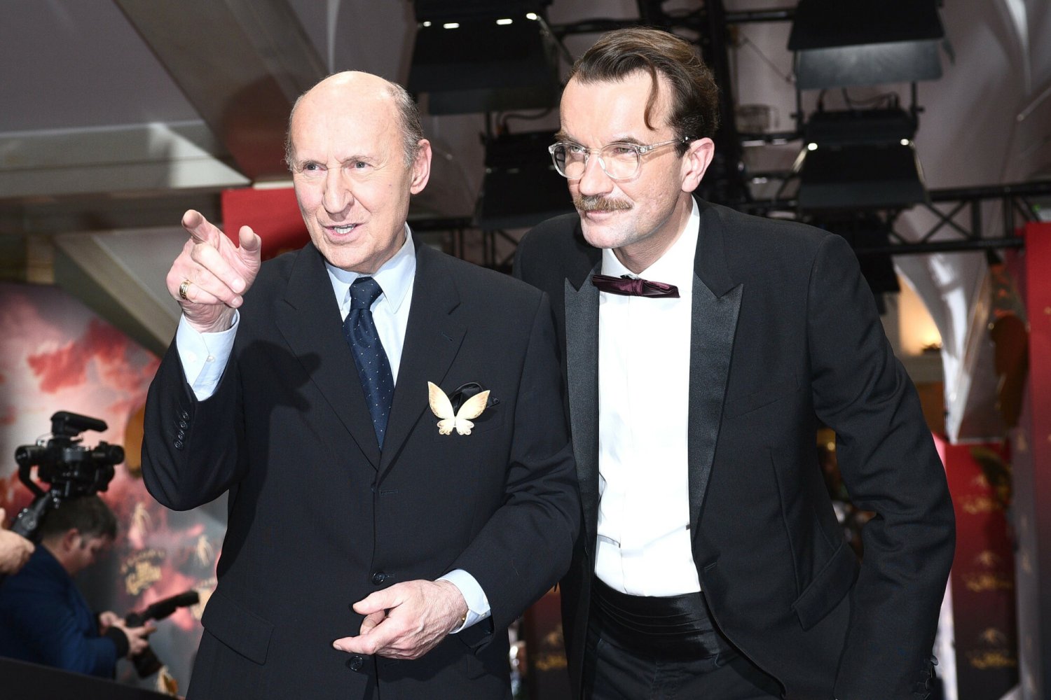 Kot i Fronczewski spotkali się na premierze filmu.