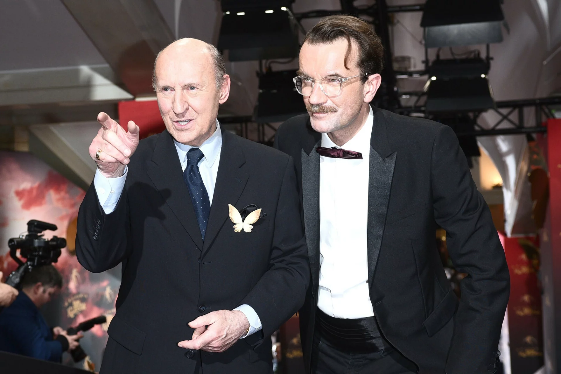 Kot i Fronczewski spotkali się na premierze filmu.