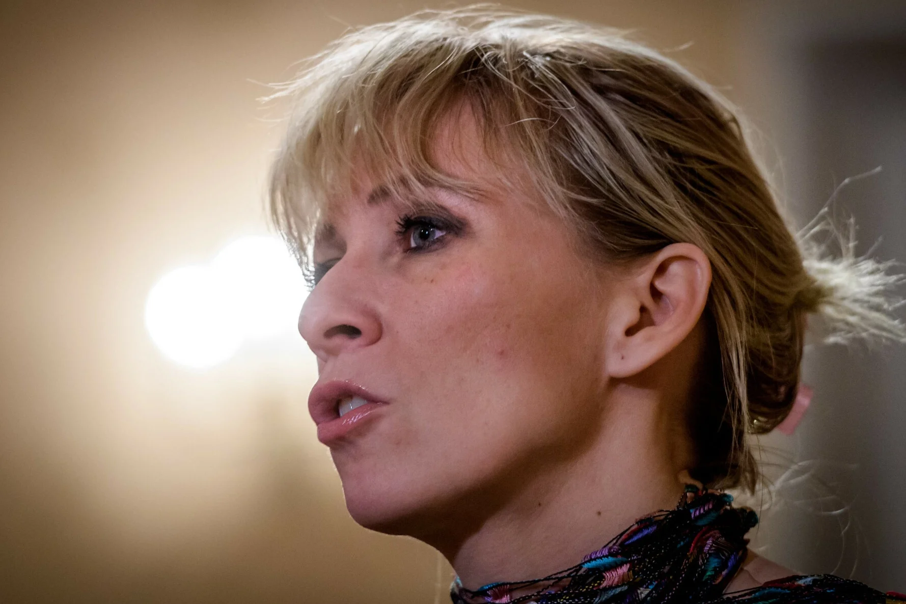 Zacharowa znowu uderzyła w Zachód.
