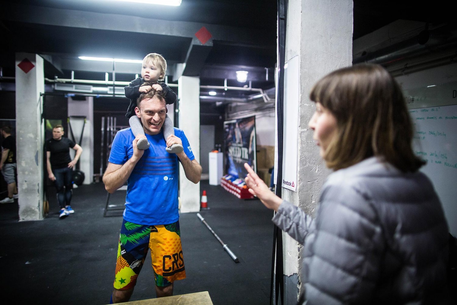 Helena, Renata i ja w CrossFit Elektromoc.