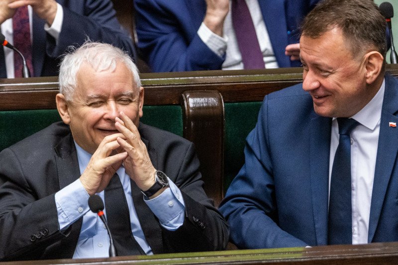 Jarosław Kaczyński o Błaszczaku w: Z całą pewnością zastąpi mnie znakomicie