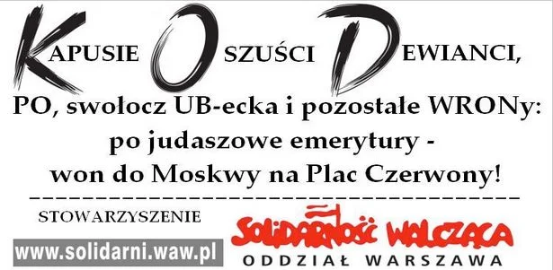 Coś takiego można było znaleźć w broszurach rozdawanych dzieciom, które uczestniczyły w konkursie o żołnierzach wyklętych.