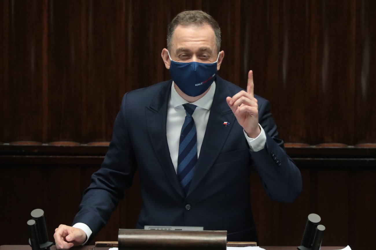 Genialne, rewelacyjne – tak oceniają zwolennicy opozycji wystąpienie Cezarego Tomczyka w Sejmie.