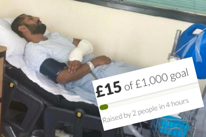 Zbiórka pieniędzy dla Brytyjczyka, który bohatersko bronił polskiego nastolatka. W 4 godziny zebrano... 15 funtów