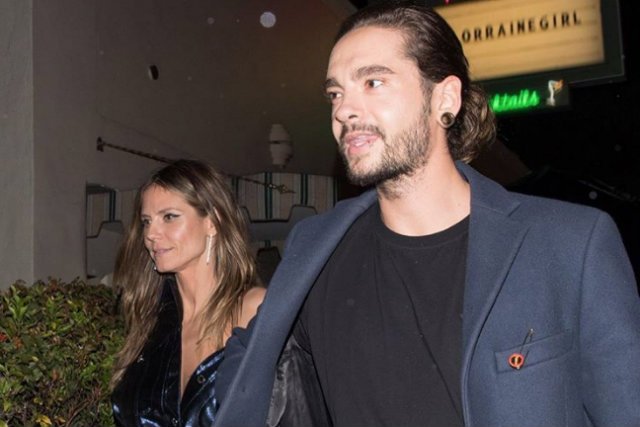 Heidi Klum, 44-letnia niemiecka supermodelka spotyka się z 16 lat młodszym Tomem Kaulitzem, wokalistą zespołu Tokio Hotel.