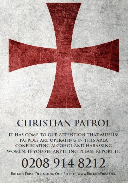 Wzór ulotki "chrześcijańskiego patrolu"