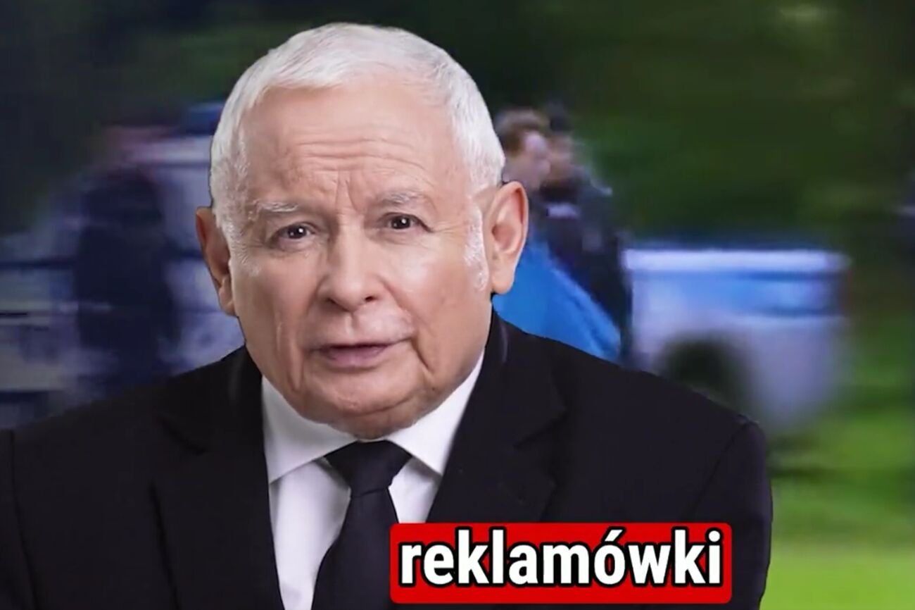 Jarosław Kaczyński uderza w PO w nowym spocie PiS