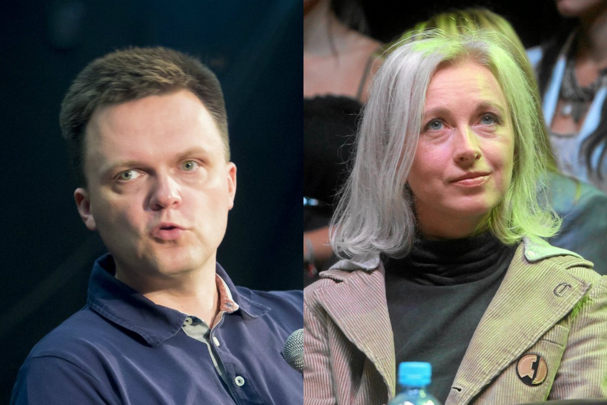 Szymon Hołownia odpowiedział Manueli Gretkowskiej po jej poście o tym, że Kościoła w Polsce nie da się uratować.