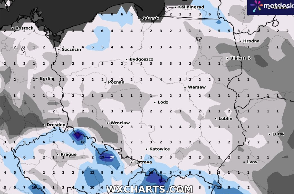 Prognoza pogody. Kiedy spadnie śnieg w styczniu 2025?