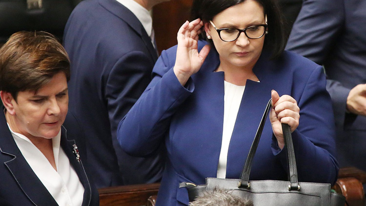 Małgorzata Sadurska na razie pracuje w PZU za darmo. Pensję ma zacząć pobierać dopiero po wejściu w życie tzw. nowej ustawy kominowej.