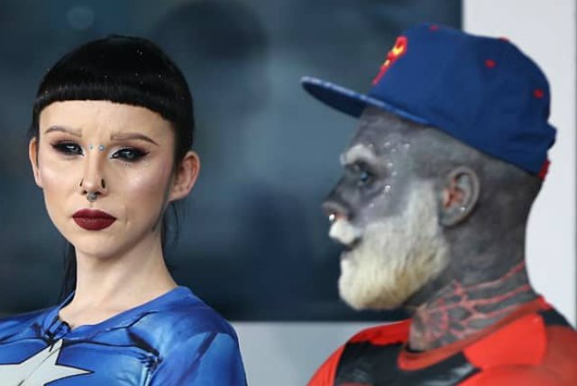 Veronica Carol Blades i Adam Curlykale podczas programu "Dzień Dobry TVN".